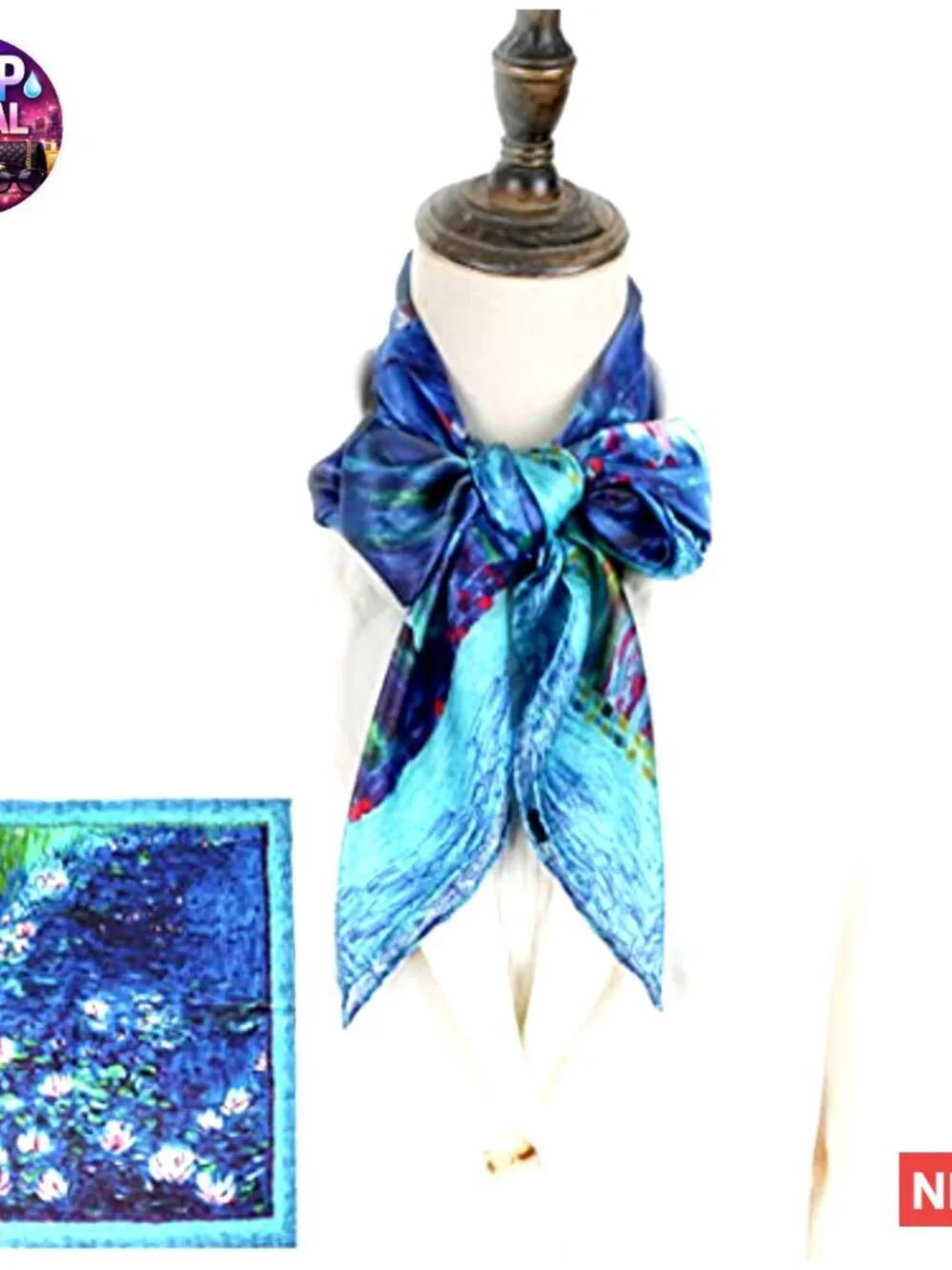 100% Mulberry Silk Scarf 35